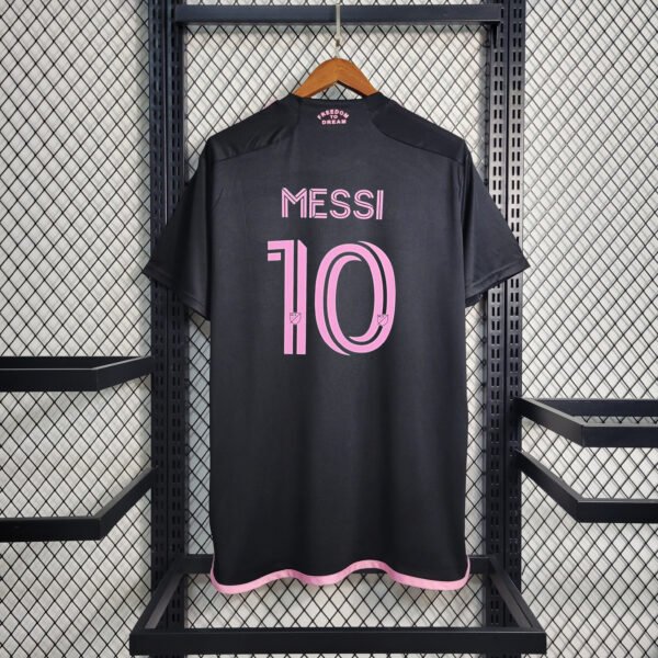Messi #10 23/24 Miami Away Jersey/Soccer Shirt