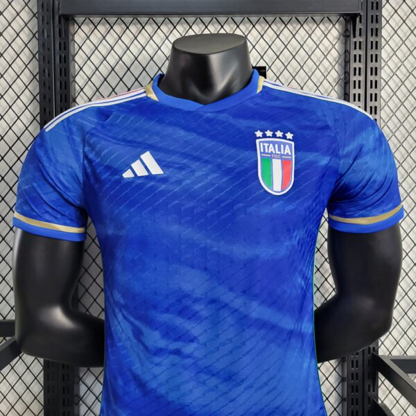 23/24 Italy Home Jersey Player Shirt - Image 3