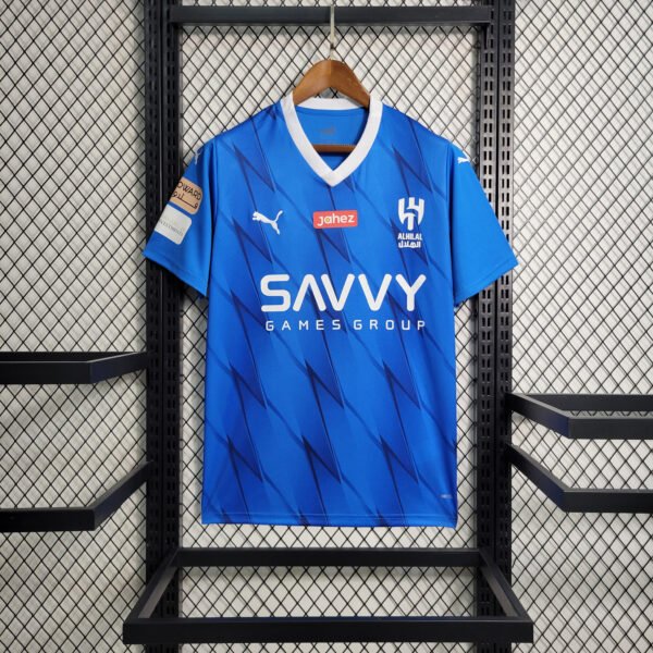 23/24 Al Hilal Home Soccer Jersey Neymar JR 10
