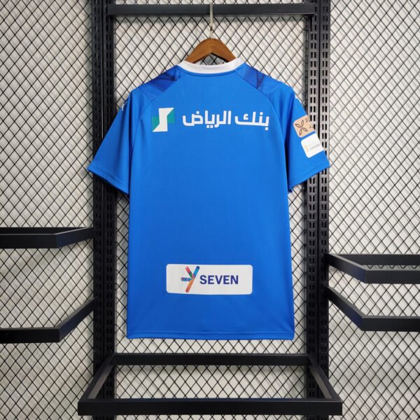 23/24 Al Hilal Home Soccer Jersey Neymar JR 10 - Image 2
