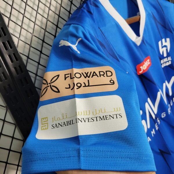 23/24 Al Hilal Home Soccer Jersey Neymar JR 10 - Image 10