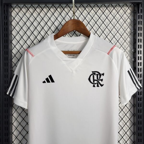 23-24 Women's Flamengo White Training Uniform - Image 2