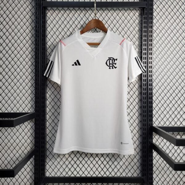 23-24 Women's Flamengo White Training Uniform