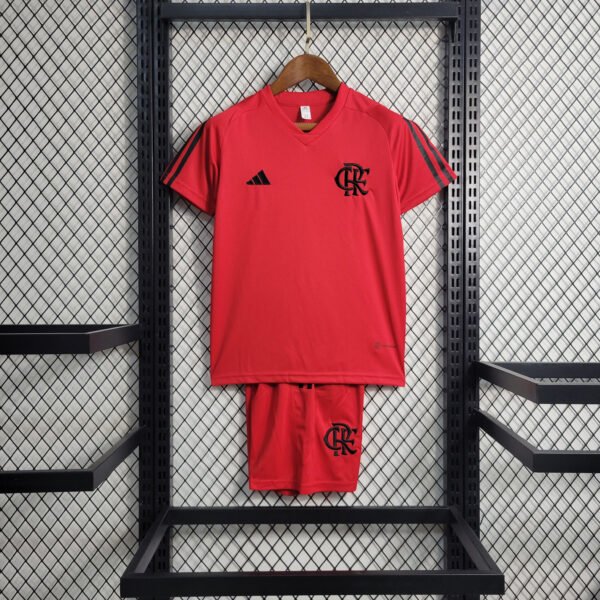 23-24 KIDS Flamengo Training Suit Red