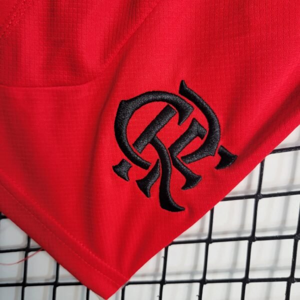 23-24 KIDS Flamengo Training Suit Red - Image 9