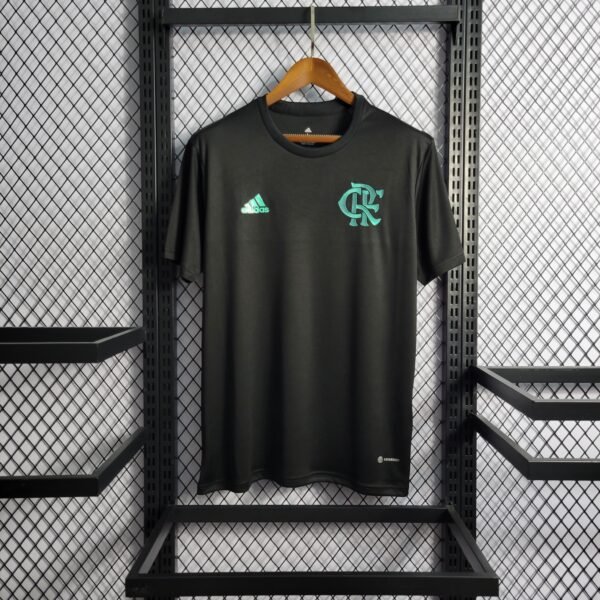 Private link 2022 Flamengo Black Pregame Training - Image 4