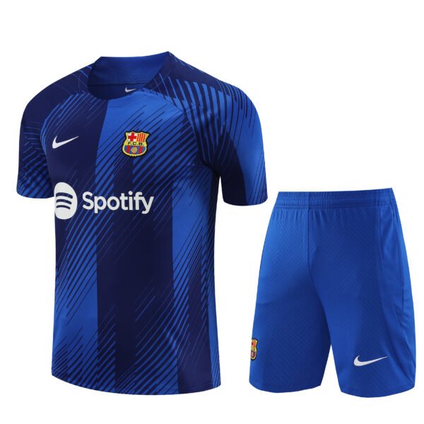 23/24 Barcelona sleeve training jersey Pre-Match away Shirt - Image 2