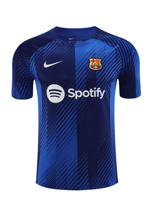 23/24 Barcelona sleeve training jersey Pre-Match away Shirt - Image 4