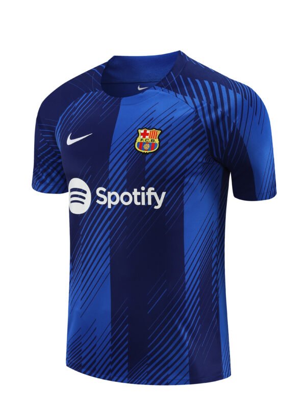 23/24 Barcelona sleeve training jersey Pre-Match away Shirt - Image 5
