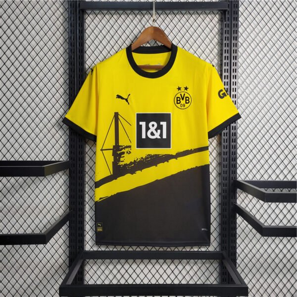 2023/24 Borussia Dortmund Home Jersey man S-4XL BVB soccer shirt