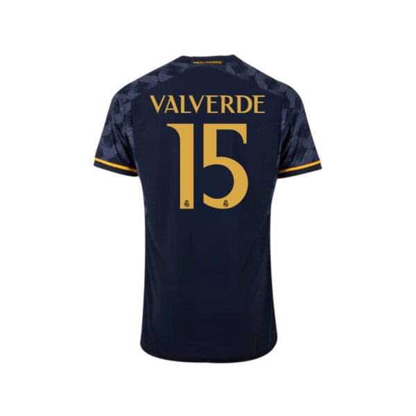 23/24 Real Madrid Away Man Shirt VALVERDE #15 / Soccer Jersey