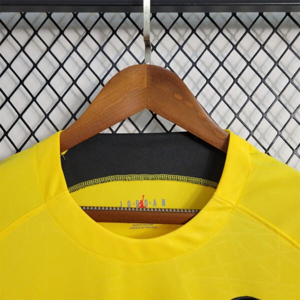 23/24 Paris Saint-Germain yellow football training jersey - Image 6