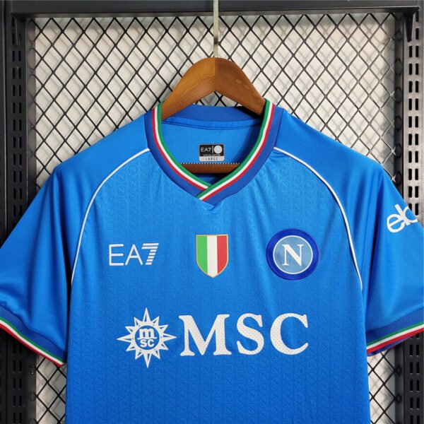 23/24 SSC Napoli Home Soccer shirt man - Image 3
