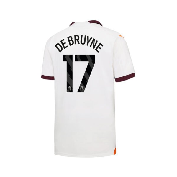 23/24 Manchester City Away Jersey DE BRUYNE #17 / Soccer Shirt
