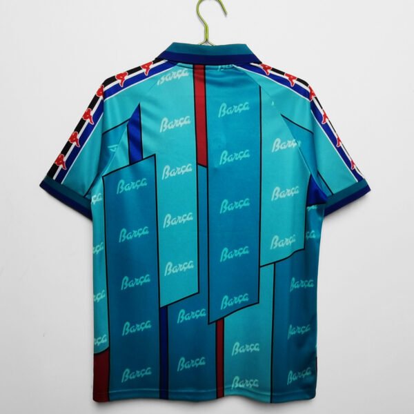 1996/97 season Barcelona away shirt retro soccer jersey - Image 2