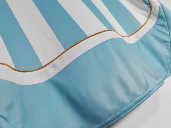 2006 Argentina Home shirt man retro jersey MESSI #19 - Image 10