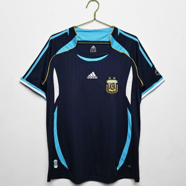 2006 Argentina Away shirt retro soccer jersey