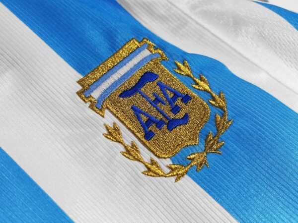 1998/99 Argentina Home Shirt retro jersey - Image 4