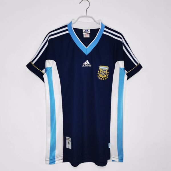 1998 Argentina Away shirt retro soccer jersey
