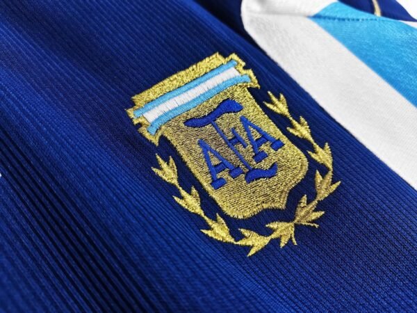 1998 Argentina Away shirt retro soccer jersey - Image 5
