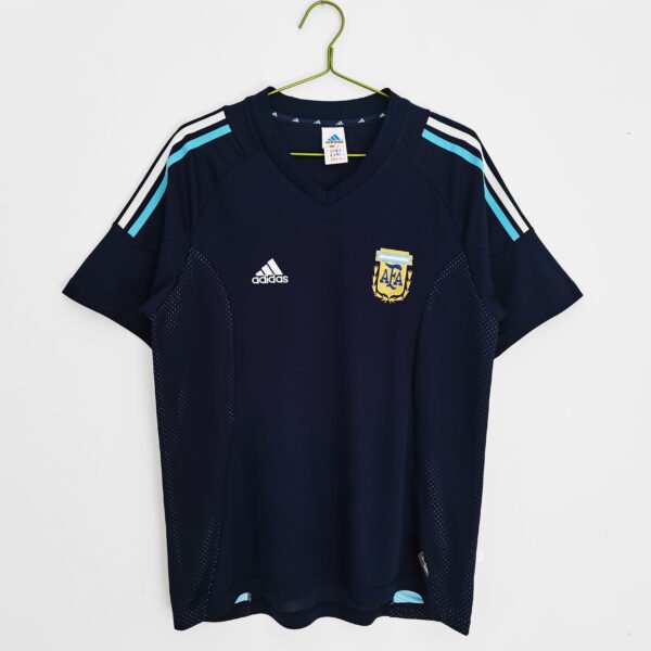 2002 Argentina Away shirt retro soccer jersey
