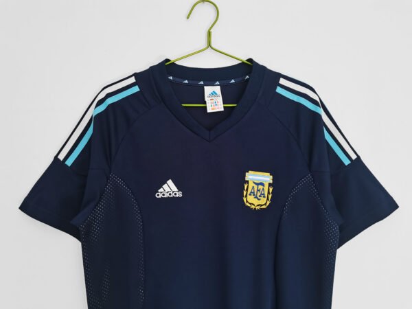 2002 Argentina Away shirt retro soccer jersey - Image 3