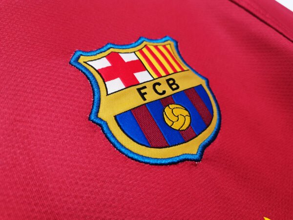 2008/09 season barcelona home shirt retro soccer jersey MESSI #10 - Image 5