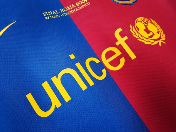 2008/09 season barcelona home shirt retro soccer jersey MESSI #10 - Image 7
