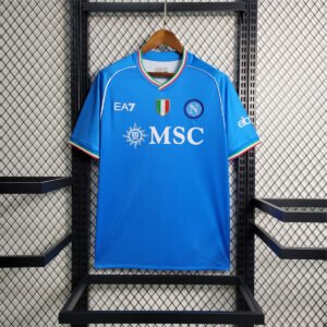 23/24 SSC Napoli Home Replica Sky Blue Shirt Man