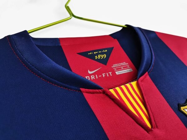 2014/15 season barcelona home shirt retro soccer jersey MESSI #10 - Image 4