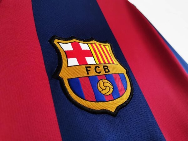 2014/15 season barcelona home shirt retro soccer jersey MESSI #10 - Image 5