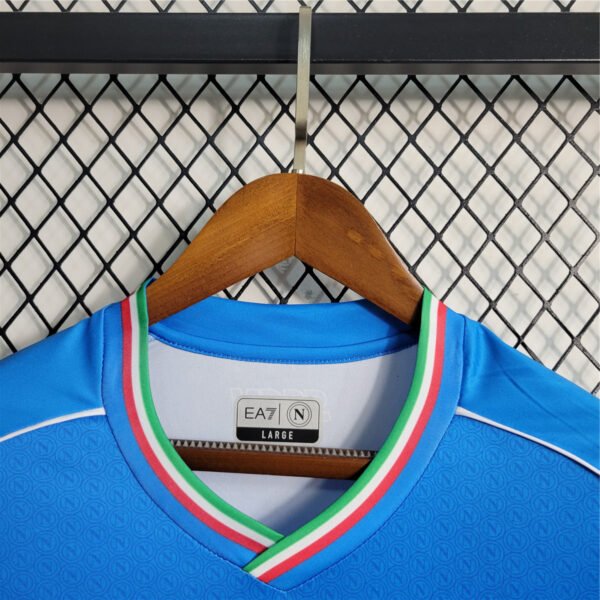 23/24 SSC Napoli Home Replica Sky Blue Shirt Man - Image 7