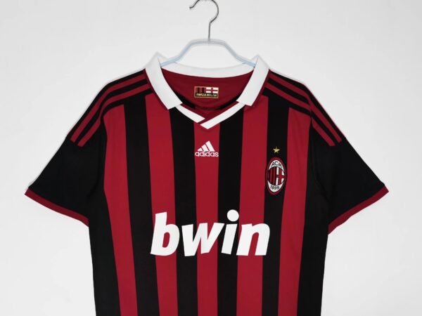 2009/10 AC Milan home jersey retro soccer shirt - Image 3