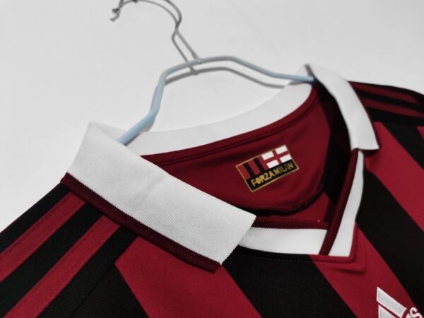 2009/10 AC Milan home jersey retro soccer shirt - Image 5
