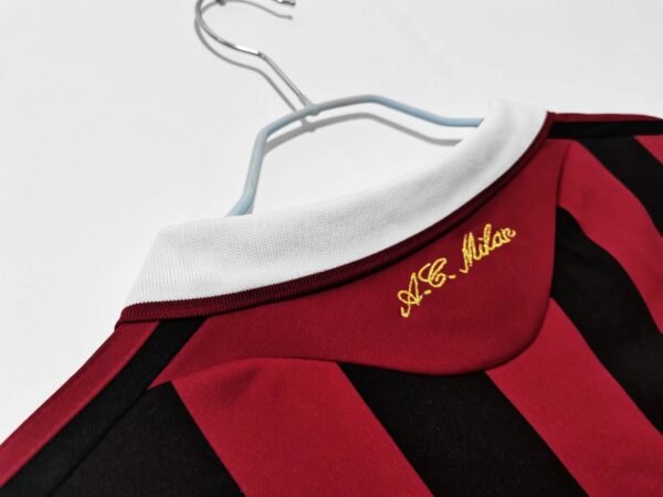 2009/10 AC Milan home jersey retro soccer shirt - Image 9