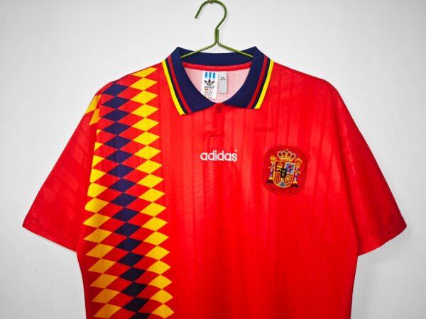 Retro Spain home shirt 1994/95 season S-XXL - Image 3
