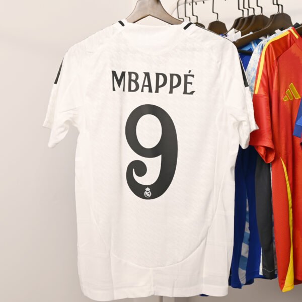 2024/25 Real Madrid Home Jersey Authentic MBAPPE 9