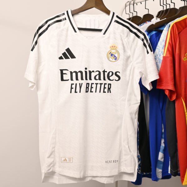 2024/25 Real Madrid Home Jersey Authentic MBAPPE 9 - Image 2