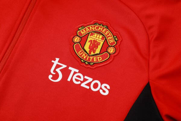 2024/25 Man United Red Training Kit Jacket Adults - Image 6