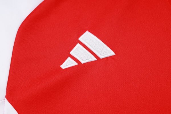 2024/25 Arsenal Red Long Pull Jacket Training Kit - Image 7