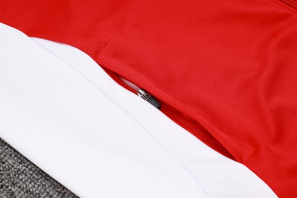 2024/25 Arsenal Red Long Pull Jacket Training Kit - Image 11
