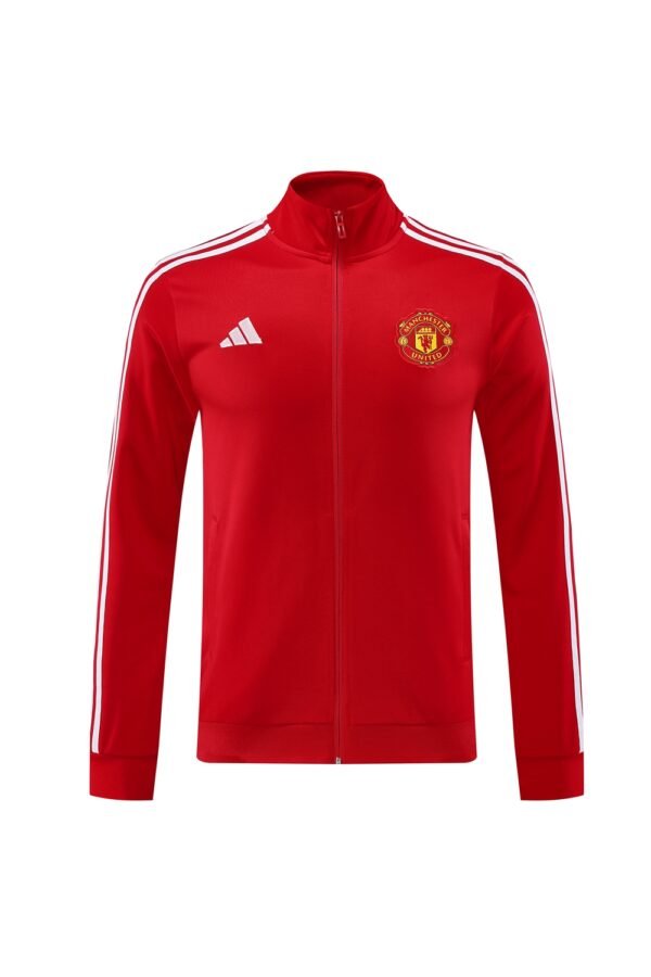 2024/25 Man United Long Pull Jacket Training Kit - Image 3