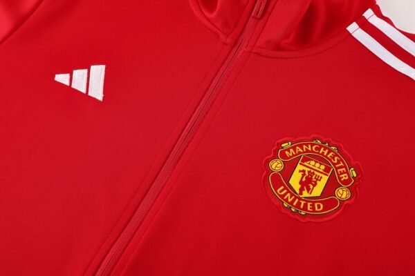 2024/25 Man United Long Pull Jacket Training Kit - Image 6