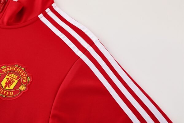 2024/25 Man United Long Pull Jacket Training Kit - Image 7
