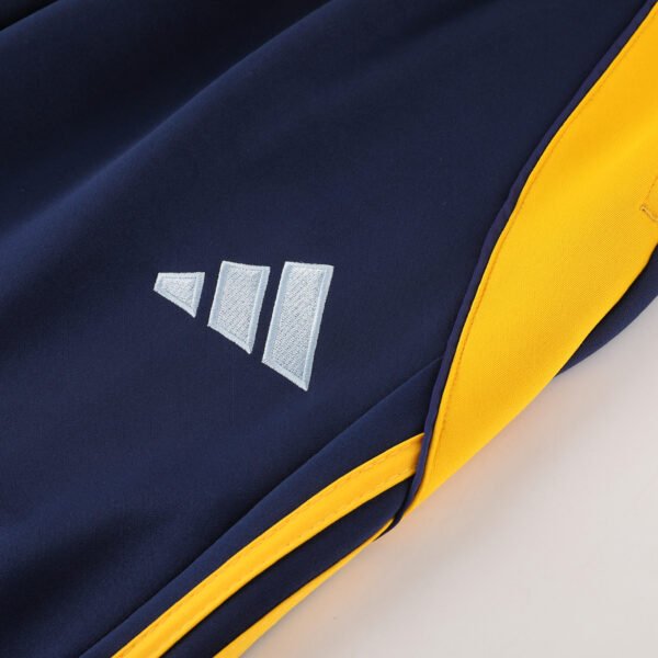 2024/25 Real Madrid White Long Pull Jacket Training Kit - Image 12