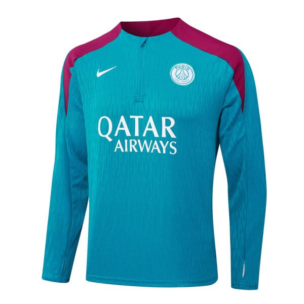 2024/25 PSG Light Blue Half Pull Training Kit Player Edition - Image 3