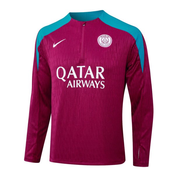 2024/25 PSG Fuchsia Half-Pull Training Kit Player Edition - Image 3