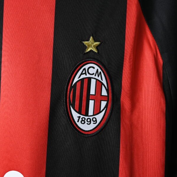 Retro 2008/09 AC Milan Home Kit #32 BECKHAM - Image 3