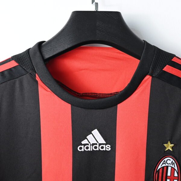 Retro 2008/09 AC Milan Home Kit #32 BECKHAM - Image 6