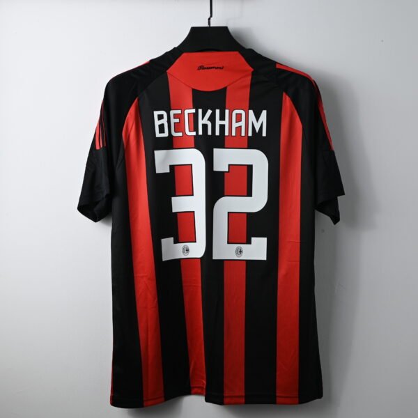 Retro 2008/09 AC Milan Home Kit #32 BECKHAM